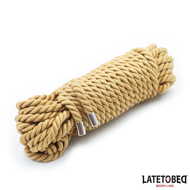 Cuerda de Bondage Detalles Metálicos 10m