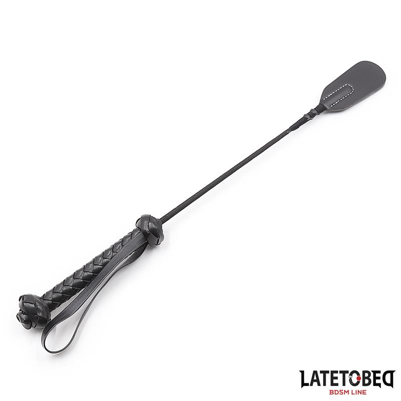 Fusta con Mango Trenzado 44.5cm Negro